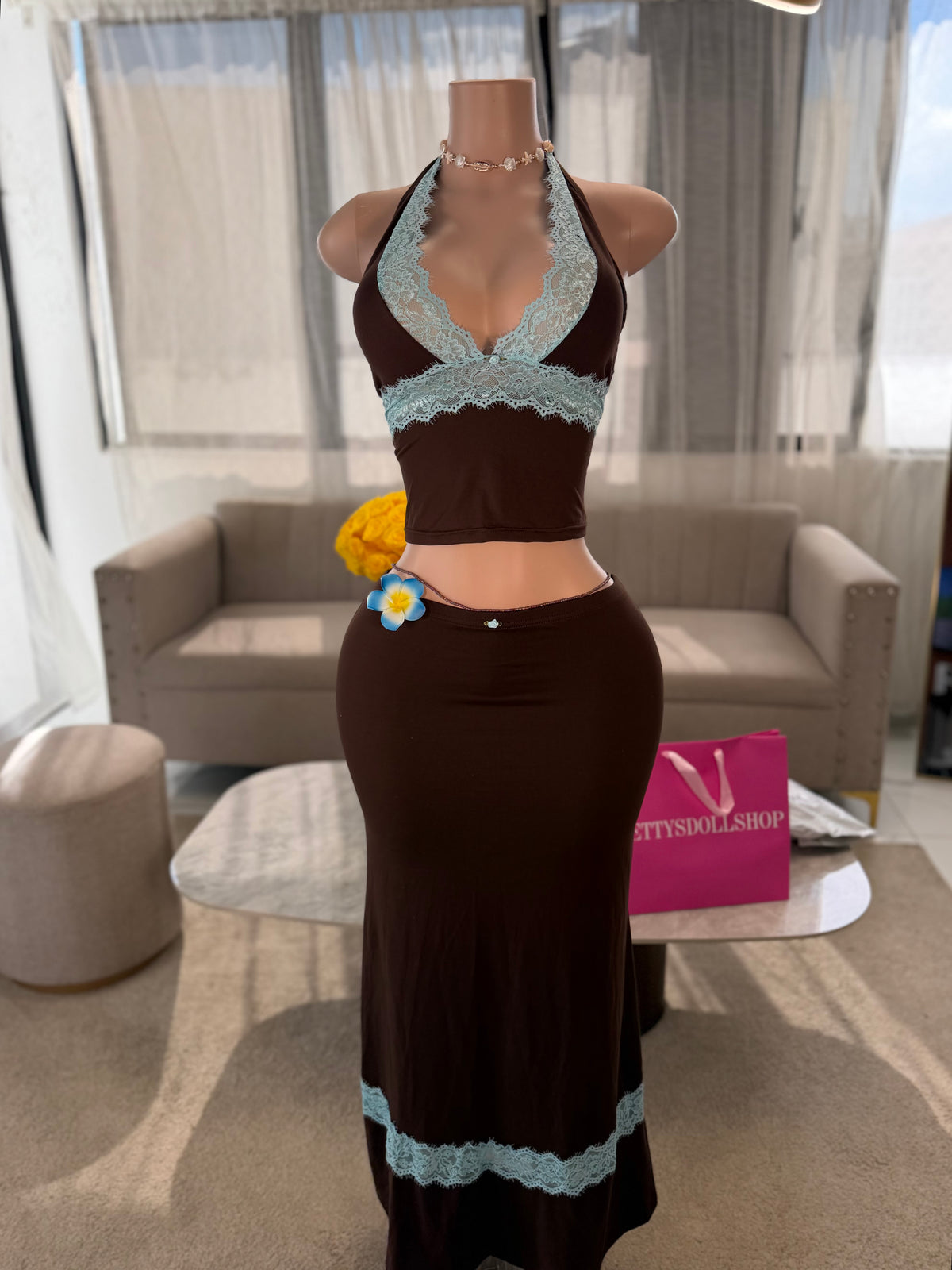 Avellana skirt set